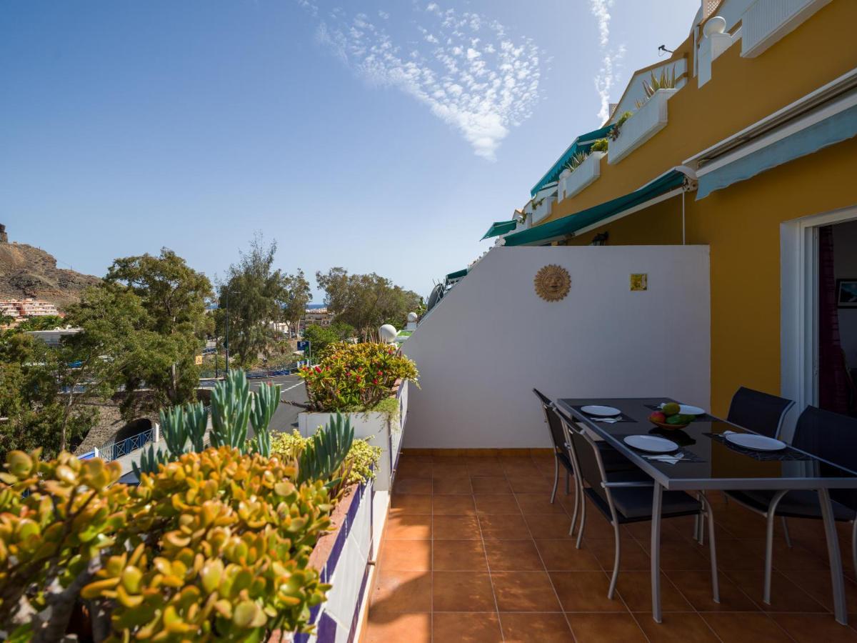 Apartmán Amarre Pool Puerto De Mogan Exteriér fotografie