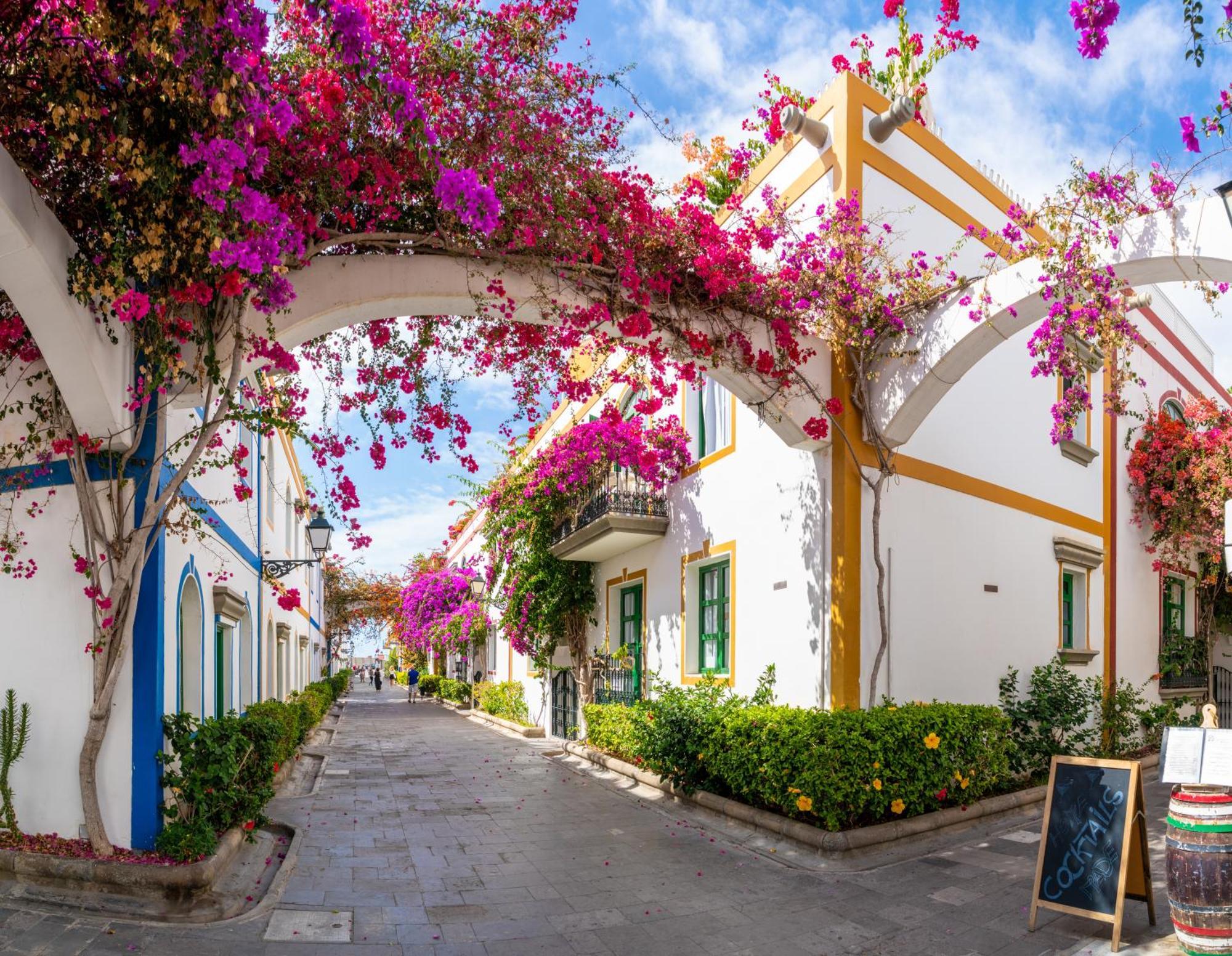 Apartmán Amarre Pool Puerto De Mogan Exteriér fotografie