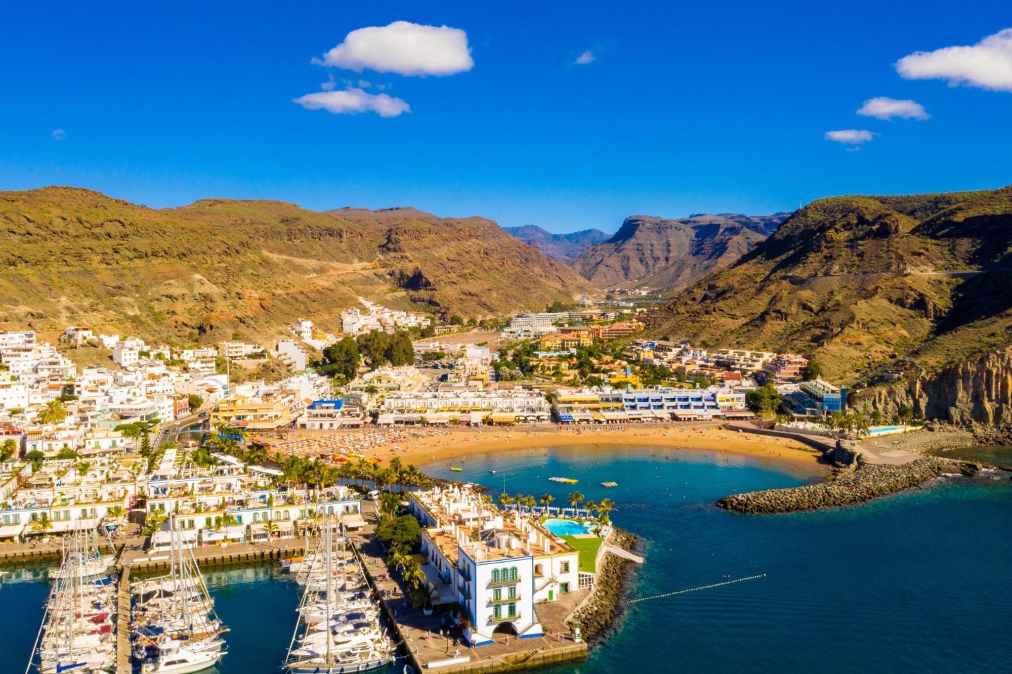Apartmán Amarre Pool Puerto De Mogan Exteriér fotografie