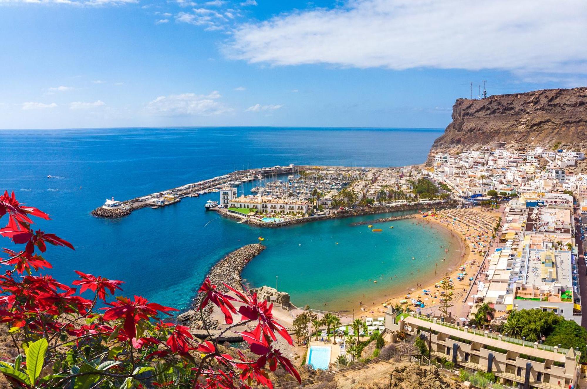 Apartmán Amarre Pool Puerto De Mogan Exteriér fotografie