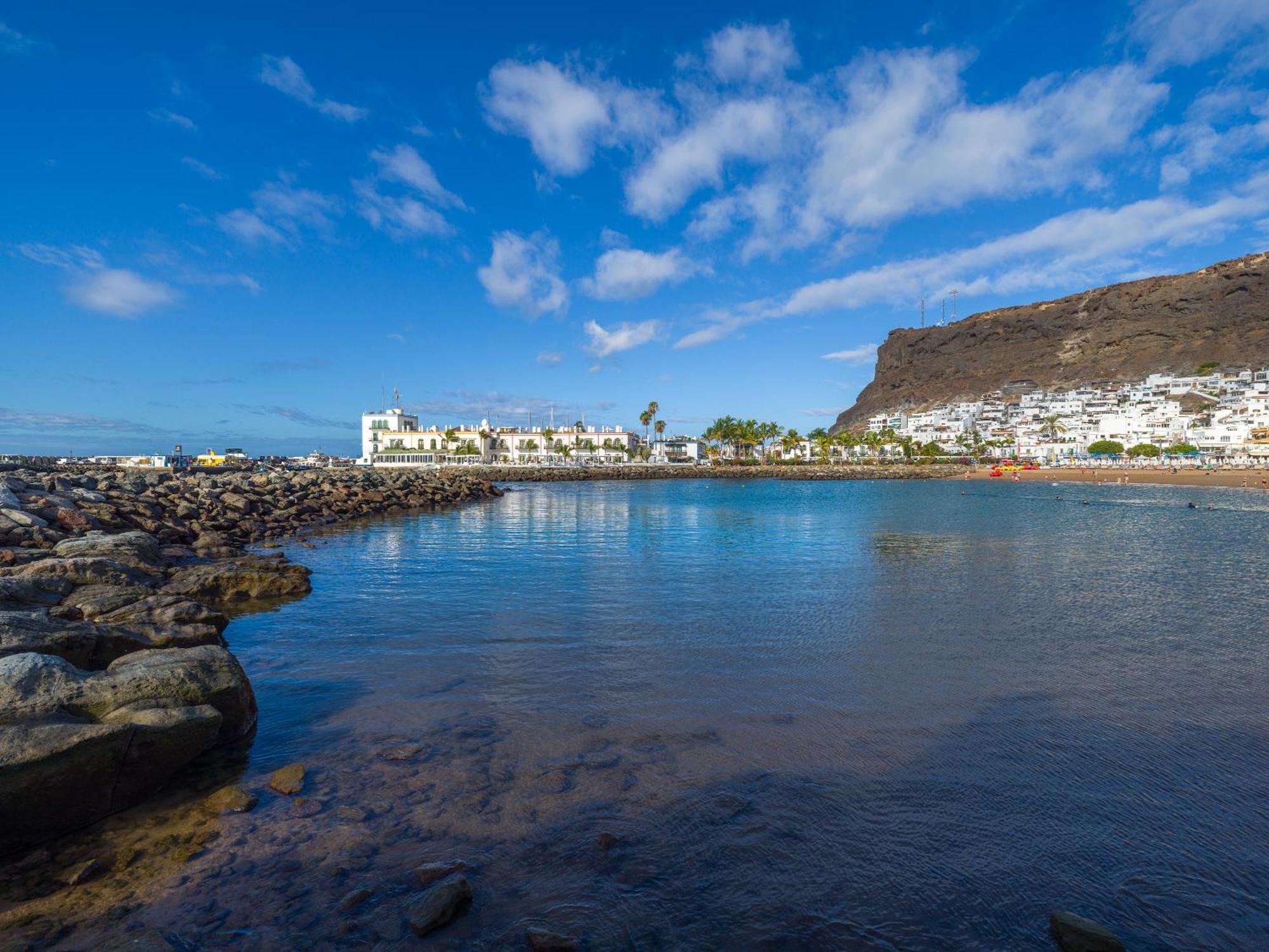Apartmán Amarre Pool Puerto De Mogan Exteriér fotografie