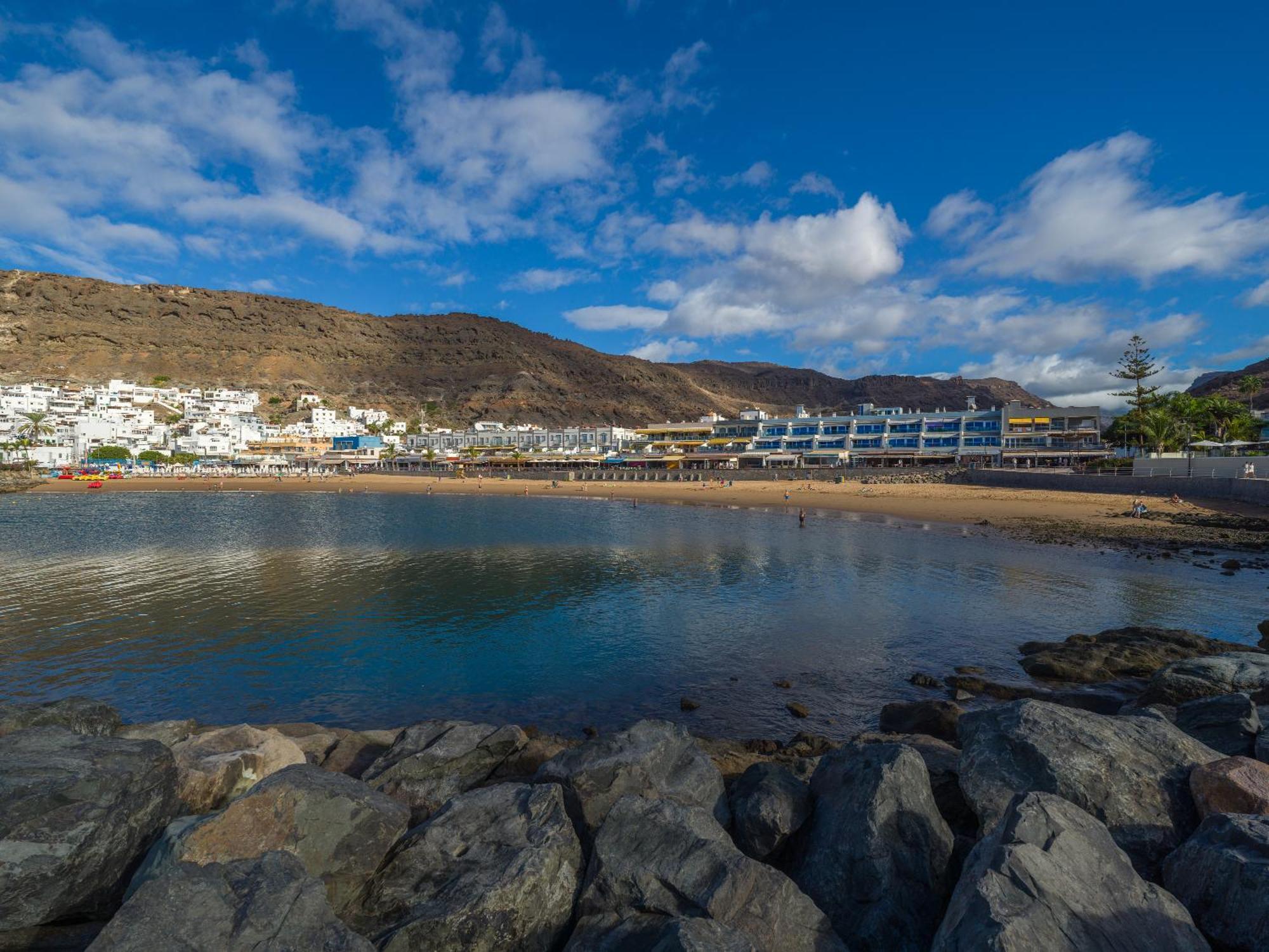 Apartmán Amarre Pool Puerto De Mogan Exteriér fotografie